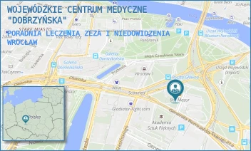 PORADNIA LECZENIA ZEZA I NIEDOWIDZENIA - WOJEWÓDZKIE CENTRUM MEDYCZNE "DOBRZYŃSKA" - UL. DOBRZYŃSKA 21/23,  WROCŁAW
