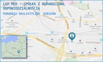 PORADNIA OKULISTYCZNA - LUX MED - SPÓŁKA Z OGRANICZONĄ ODPOWIEDZIALNOŚCIĄ - UL. STANISŁAWA JABŁOŃSKIEGO 2/4,  RZESZÓW