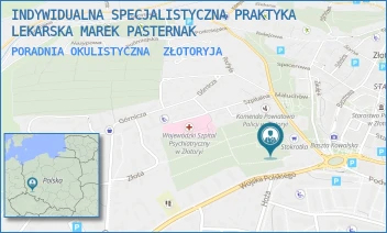 PORADNIA OKULISTYCZNA - INDYWIDUALNA SPECJALISTYCZNA PRAKTYKA LEKARSKA MAREK PASTERNAK - 2,  ZŁOTORYJA