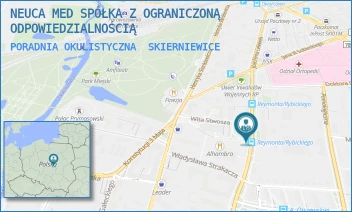 PORADNIA OKULISTYCZNA - ŚWIAT ZDROWIA OPERATOR MEDYCZNY SP. Z O.O - UL. WŁADYSŁAWA STANISŁAWA REYMONTA 31,  SKIERNIEWICE