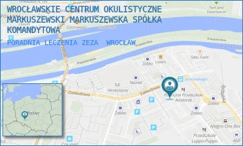 PORADNIA LECZENIA ZEZA - WROCŁAWSKIE CENTRUM OKULISTYCZNE MARKUSZEWSKI MARKUSZEWSKA SPÓŁKA KOMANDYTOWA - UL. ZAKŁADOWA 11,  WROCŁAW