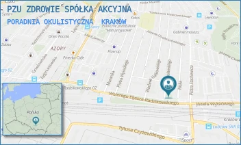 PORADNIA OKULISTYCZNA - PZU ZDROWIE SPÓŁKA AKCYJNA - UL. NISKA 2,  KRAKÓW