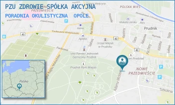 PORADNIA OKULISTYCZNA - PZU ZDROWIE SPÓŁKA AKCYJNA - UL. MICKIEWICZA 1,  OPOLE