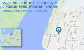 PORADNIA OKULISTYCZNA - NSZOZ "OKO-MED" M.T. W GRUDZIĄDZU UTWORZONY PRZEZ MARZENNĘ TSANAKAS - RYNEK 3-5,  GRUDZIĄDZ