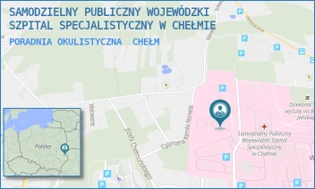 PORADNIA OKULISTYCZNA - SAMODZIELNY PUBLICZNY WOJEWÓDZKI SZPITAL SPECJALISTYCZNY W CHEŁMIE - SZPITALNA 53 B,  CHEŁM