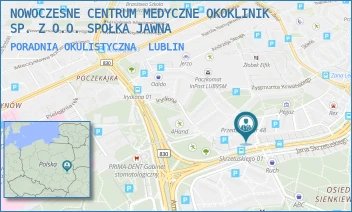 PORADNIA OKULISTYCZNA - NOWOCZESNE CENTRUM MEDYCZNE OKOKLINIK SP. Z O.O. SPÓŁKA JAWNA - LEONARDA 12,  LUBLIN
