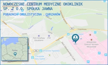 PORADNIA OKULISTYCZNA - NOWOCZESNE CENTRUM MEDYCZNE OKOKLINIK SP. Z O.O. SPÓŁKA JAWNA - UL. TOPOLOWA 16,  CHRZANÓW