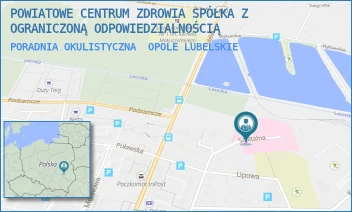 PORADNIA OKULISTYCZNA - POWIATOWE CENTRUM ZDROWIA SPÓŁKA Z OGRANICZONĄ ODPOWIEDZIALNOŚCIĄ - SZPITALNA 9,  OPOLE LUBELSKIE