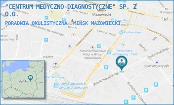 PORADNIA OKULISTYCZNA - "CENTRUM MEDYCZNO-DIAGNOSTYCZNE" SP. Z O.O. - PIŁSUDSKIEGO 42A,  MIŃSK MAZOWIECKI