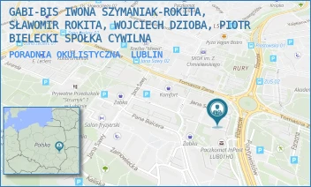 PORADNIA OKULISTYCZNA - CENTRUM OKULISTYCZNE EYEMED SPÓŁKA Z O.O. - PANA BALCERA 6B/U2,  LUBLIN
