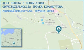 PORADNIA OKULISTYCZNA - ALFA SPÓŁKA Z OGRANICZONA ODPWIEDZIALNOSCIA SPÓŁKA KOMANDYTOWA - UL. REYMONTA 21,  KRYNICA-ZDRÓJ