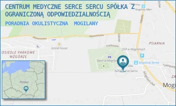 PORADNIA OKULISTYCZNA - CENTRUM MEDYCZNE SERCE SERCU SPÓŁKA Z OGRANICZONĄ ODPOWIEDZIALNOŚCIĄ - RYNEK 4,  MOGILANY