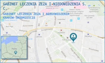 GABINET LECZENIA ZEZA I NIEDOWIDZENIA - GABINET LECZENIA ZEZA I NIEDOWIDZENIA S. C. - UL. WINCENTEGO POLA 6,  KRAKÓW-ŚRÓDMIEŚCIE