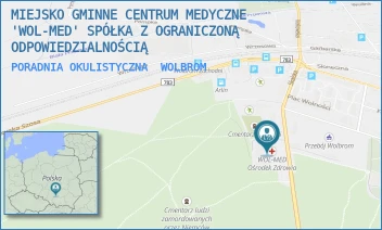PORADNIA OKULISTYCZNA - MIEJSKO GMINNE CENTRUM MEDYCZNE "WOL-MED" SPÓŁKA Z OGRANICZONĄ ODPOWIEDZIALNOŚCIĄ - UL. SKALSKA 22,  WOLBROM