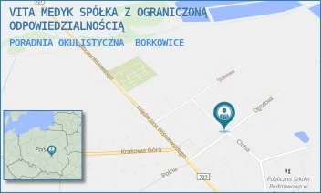 PORADNIA OKULISTYCZNA - VITA MEDYK SPÓŁKA Z OGRANICZONĄ ODPOWIEDZIALNOŚCIĄ - OGRODOWA 11,  BORKOWICE
