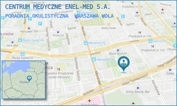 PORADNIA OKULISTYCZNA - CENTRUM MEDYCZNE ENEL-MED S.A. - AL. SOLIDARNOŚCI 128,  WARSZAWA WOLA