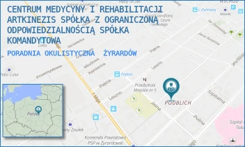 PORADNIA OKULISTYCZNA - CENTRUM MEDYCYNY I REHABILITACJI ARTKINEZIS SPÓŁKA Z OGRANICZONĄ ODPOWIEDZIALNOŚCIĄ SPÓŁKA KOMANDYTOWA - WIEJSKA 19/21,  ŻYRARDÓW