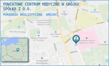 PORADNIA OKULISTYCZNA - POWIATOWE CENTRUM MEDYCZNE W GRÓJCU SPÓŁKA Z O.O. - PIOTRA SKARGI 10,  GRÓJEC
