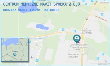 ODDZIAŁ OKULISTYCZNY - CENTRUM MEDYCZNE MAVIT SPÓŁKA Z O.O. - UL. SZOPIENICKA 65,  KATOWICE