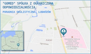 PORADNIA OKULISTYCZNA - "GOMED" SPÓŁKA Z OGRANICZONĄ ODPOWIEDZIALNOŚCIĄ - UL. MICKIEWICZA 168,  LUBACZÓW