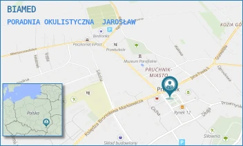 PORADNIA OKULISTYCZNA - BIAMED - UL. RYNEK 17/1 A,  JAROSŁAW
