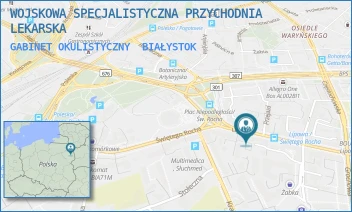 GABINET OKULISTYCZNY - WOJSKOWA SPECJALISTYCZNA PRZYCHODNIA LEKARSKA - LIPOWA 47,  BIAŁYSTOK