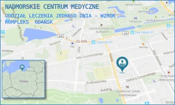 ODDZIAŁ LECZENIA JEDNEGO DNIA - WZROK KOMPLEKS - NADMORSKIE CENTRUM MEDYCZNE SPÓŁKA Z OGRANICZONĄ ODPOWIEDZIALNOŚCIĄ - POLANKI 7,  GDAŃSK