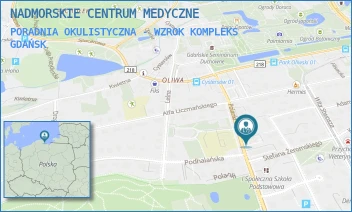 PORADNIA OKULISTYCZNA - WZROK KOMPLEKS - NADMORSKIE CENTRUM MEDYCZNE SPÓŁKA Z OGRANICZONĄ ODPOWIEDZIALNOŚCIĄ - UL. POLANKI 7,  GDAŃSK