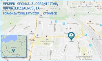 PORADNIA OKULISTYCZNA - MEKMED SPÓŁKA Z OGRANICZONĄ ODPOWIEDZIALNOŚCIĄ - UL. PANEWNICKA 5,  KATOWICE