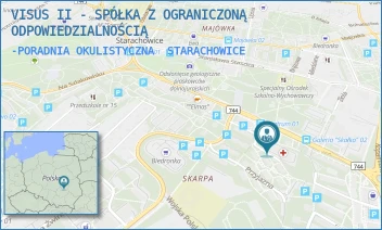 -PORADNIA OKULISTYCZNA - VISUS II - SPÓŁKA Z OGRANICZONĄ ODPOWIEDZIALNOŚCIĄ - MEDYCZNA 3,  STARACHOWICE