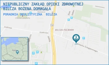 PORADNIA OKULISTYCZNA - NIEPUBLICZNY ZAKŁAD OPIEKI ZDROWOTNEJ BILCZA BOŻENA DOMAGAŁA - KSIĘDZA ŚCIEGIENNEGO 7A/-,  BILCZA