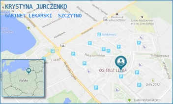 GABINET LEKARSKI - KRYSTYNA JURCZENKO - SOLIDARNOŚCI 6A/4,  SZCZYTNO