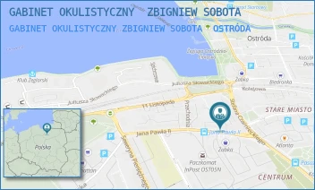 GABINET OKULISTYCZNY ZBIGNIEW SOBOTA - GABINET OKULISTYCZNY  ZBIGNIEW SOBOTA - JANA PAWŁA II 4,  OSTRÓDA