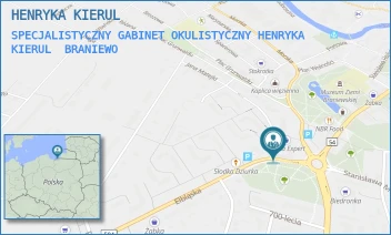 SPECJALISTYCZNY GABINET OKULISTYCZNY HENRYKA KIERUL - HENRYKA KIERUL - ELBLĄSKA 6,  BRANIEWO