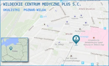 OKULISTKI - WILDECKIE CENTRUM MEDYCZNE PLUS S.C. - 28 CZERWCA 1956 149,  POZNAŃ-WILDA