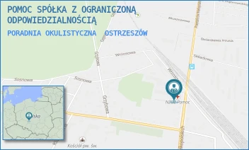PORADNIA OKULISTYCZNA - POMOC SPÓŁKA Z OGRANICZONĄ ODPOWIEDZIALNOŚCIĄ - POWSTAŃCÓW WIELKOPOLSKICH 31,  OSTRZESZÓW