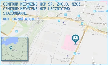 OKU - CENTRUM MEDYCZNE HCP SP. Z O.O. NZOZ CENTRUM MEDYCZNE HCP LECZNICTWO STACJONARNE - 28 CZERWCA 1956 194,  POZNAŃ-WILDA