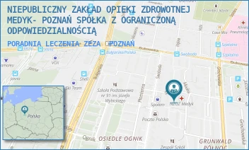 PORADNIA LECZENIA ZEZA - NIEPUBLICZNY ZAKŁAD OPIEKI ZDROWOTNEJ MEDYK- POZNAŃ SPÓŁKA Z OGRANICZONĄ ODPOWIEDZIALNOŚCIĄ - ŚWIT 47,  POZNAŃ