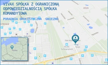 PORADNIA OKULISTYCZNA - CENTRUM MEDYCZNE VIVAX SPÓŁKA Z OGRANICZONĄ ODPOWIEDZIALNOŚCIĄ - PODKOMORSKA 4,  GNIEZNO