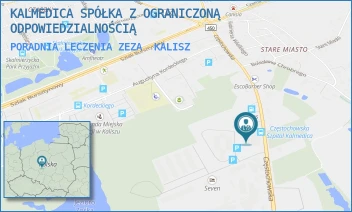PORADNIA LECZENIA ZEZA - KALMEDICA SPÓŁKA Z OGRANICZONĄ ODPOWIEDZIALNOŚCIĄ - CZĘSTOCHOWSKA 71-75,  KALISZ