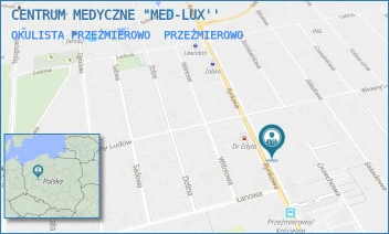 OKULISTA PRZEŹMIEROWO - "MED-LUX" SPÓŁKA Z OGRANICZONĄ ODPOWIEDZIALNOŚCIĄ - RYNKOWA 63,  PRZEŹMIEROWO