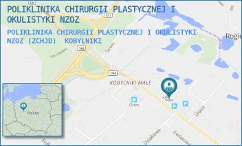 POLIKLINIKA CHIRURGII PLASTYCZNEJ I OKULISTYKI NZOZ (ZCHJD) - POLIKLINIKA CHIRURGII PLASTYCZNEJ I OKULISTYKI NZOZ - TĘCZOWA 3,  KOBYLNIKI