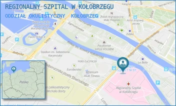 ODDZIAŁ OKULISTYCZNY - REGIONALNY SZPITAL W KOŁOBRZEGU - PPOR. EDMUNDA ŁOPUSKIEGO 31-33,  KOŁOBRZEG