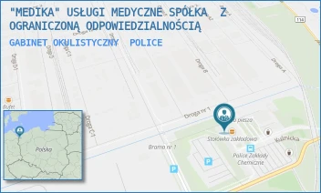 GABINET OKULISTYCZNY - "MEDIKA" USŁUGI MEDYCZNE SPÓŁKA  Z  OGRANICZONĄ ODPOWIEDZIALNOŚCIĄ - KUŹNICKA 1,  POLICE
