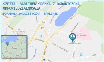 PORADNIA OKULISTYCZNA - SZPITAL BARLINEK SPÓŁKA Z OGRANICZONĄ ODPOWIEDZIALNOŚCIĄ - SZPITALNA 11,  BARLINEK