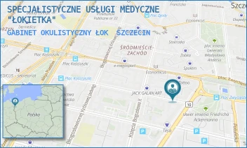 GABINET OKULISTYCZNY ŁOK - SPECJALISTYCZNE USŁUGI MEDYCZNE "ŁOKIETKA" - ŁOKIETKA 1/2,  SZCZECIN