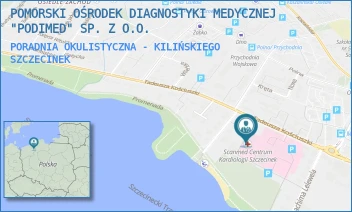 PORADNIA OKULISTYCZNA - KILIŃSKIEGO - POMORSKI OŚRODEK DIAGNOSTYKI MEDYCZNEJ "PODIMED" SP. Z O.O. - KILIŃSKIEGO 7,  SZCZECINEK