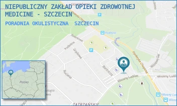PORADNIA OKULISTYCZNA - NIEPUBLICZNY ZAKŁAD OPIEKI ZDROWOTNEJ MEDICINE - SZCZECIN - BARTNICZA 10A,  SZCZECIN