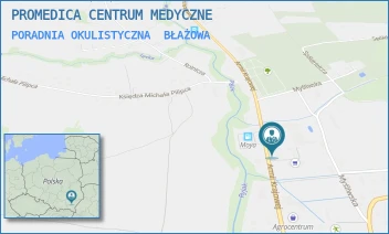 PORADNIA OKULISTYCZNA - PROMEDICA CENTRUM MEDYCZNE - UL. ARMII KRAJOWEJ 30,  BŁAŻOWA
