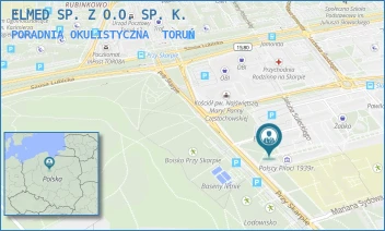 PORADNIA OKULISTYCZNA - ELMED SP. Z O.O. SP. K. - JAKUBA SULECKIEGO 2E,  TORUŃ